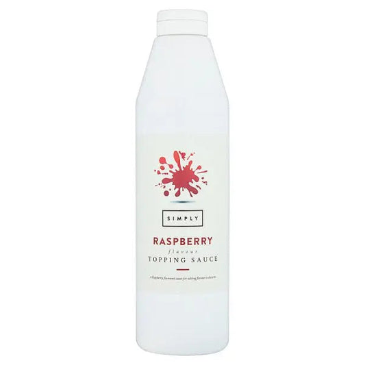 Simply Raspberry Flavour Topping Sauce 1kg