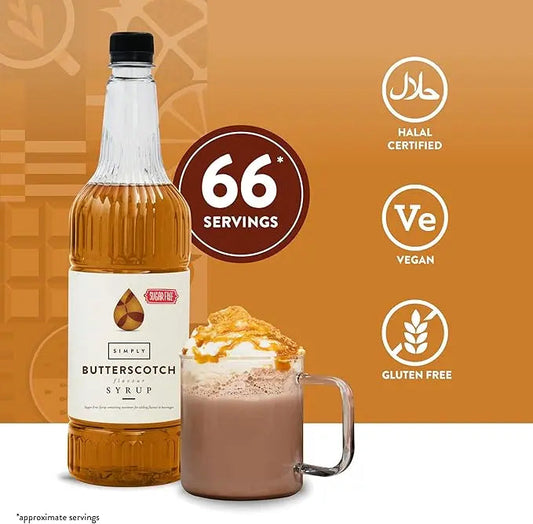 Simply Sugar Free Butterscotch Syrup