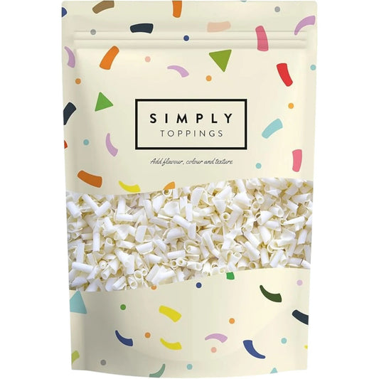 Simply White Chocolate Curls