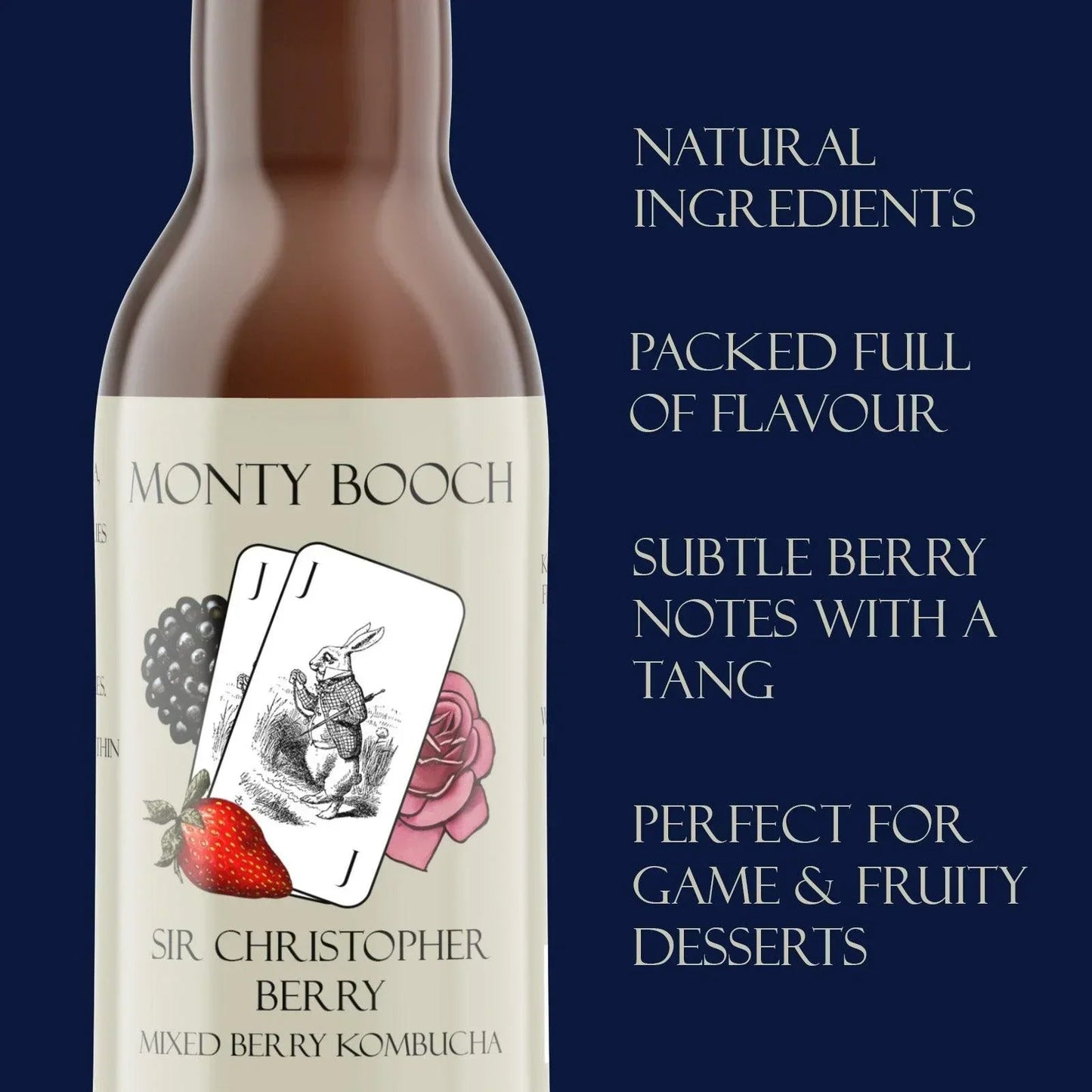 Kombucha Mixed Case, Raw, Unfiltered 330ml (12 or 24 Pack)