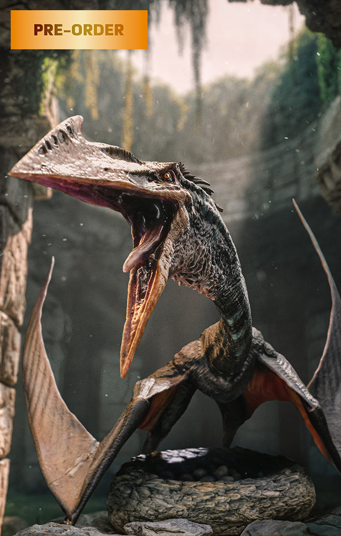 Pre-Order - Statue Quetzalcoatlus - Jurassic World: Rebirth - Icons - Iron Studios