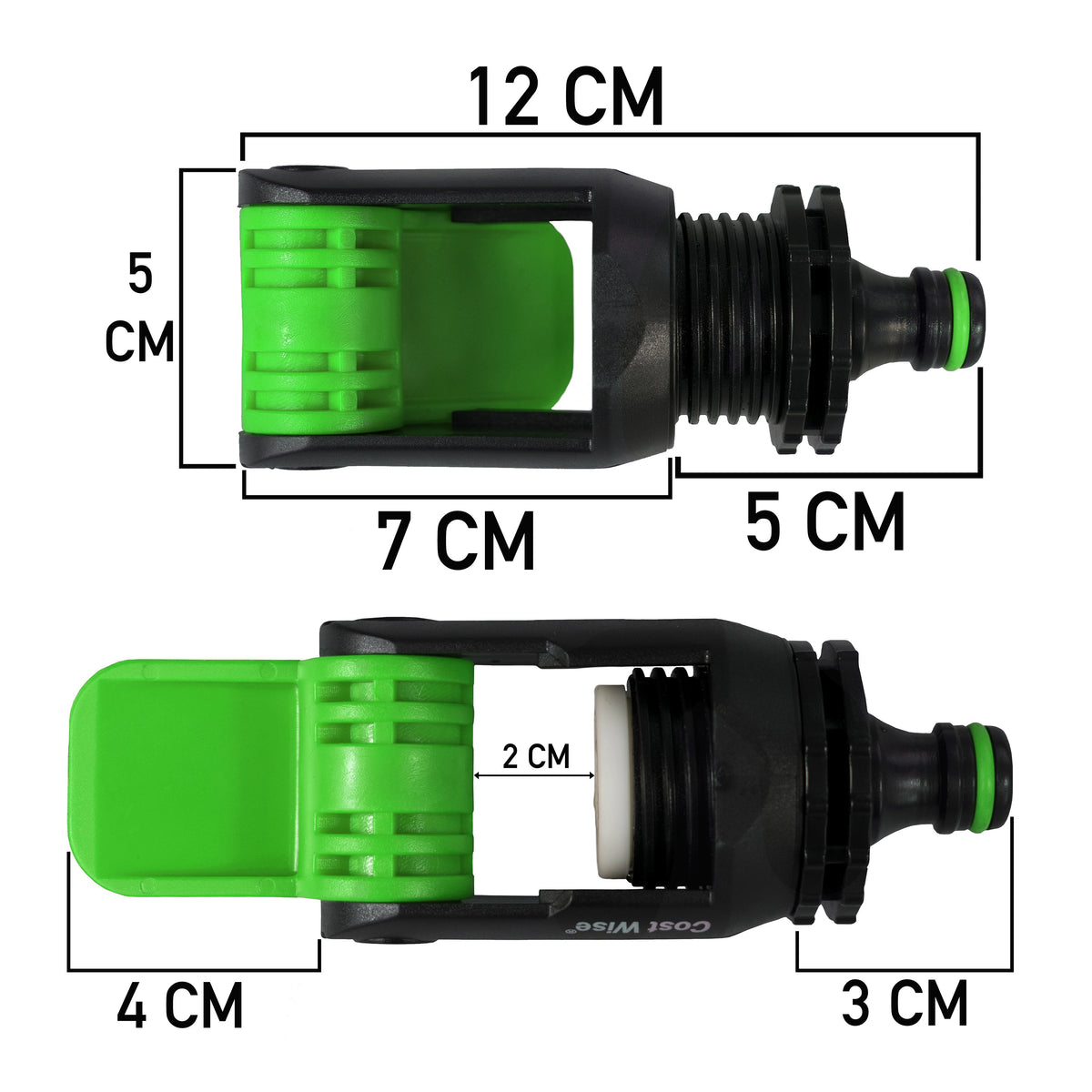 Kitchen Tap Adaptor "Non Branded" Green