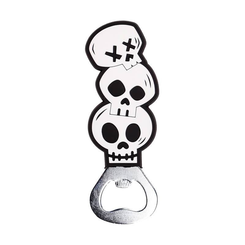 Gothic Gifts Spooky Skulls PVC Bottle Opener