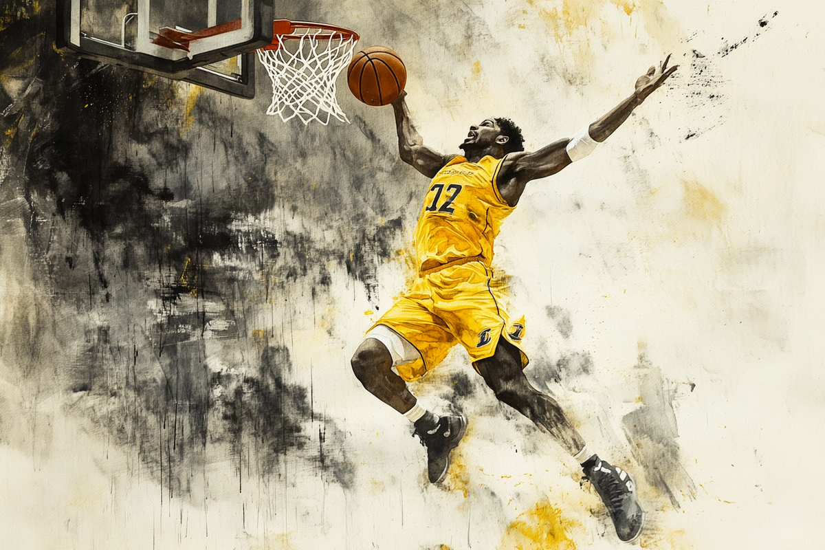 Slam Dunk Reverie Canvas