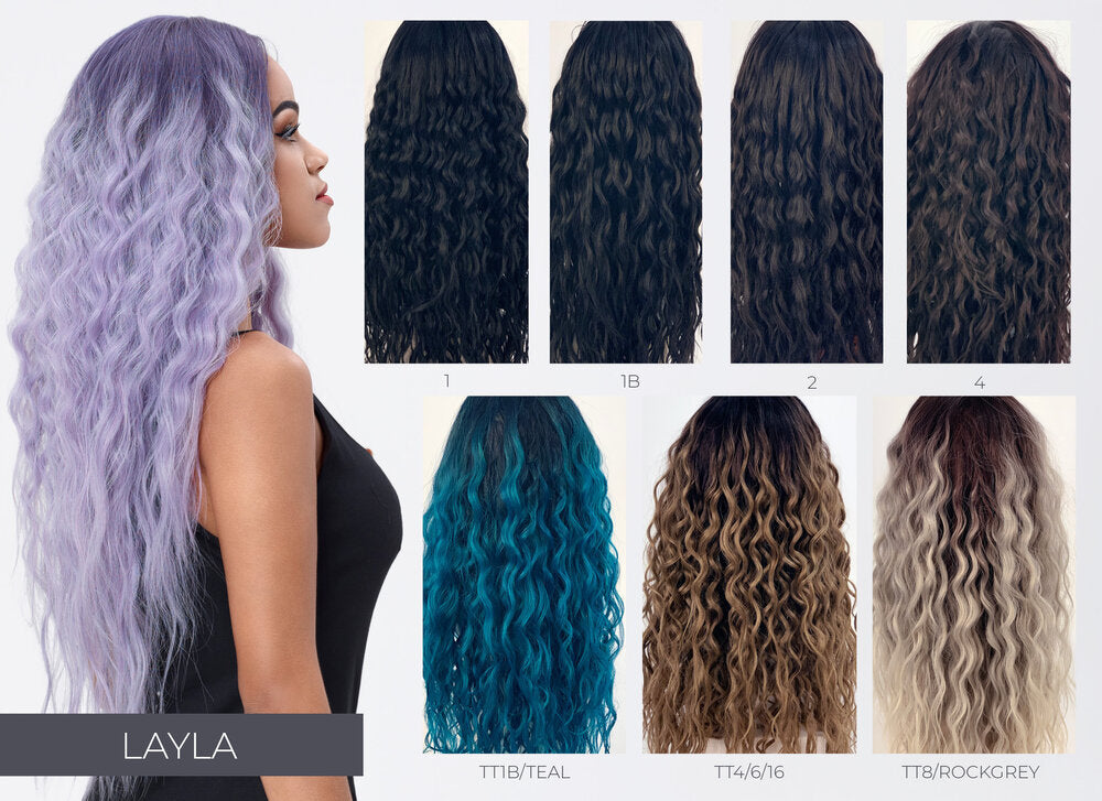 Sleek Layla Spotlight 101 Synthetic Lace Front Wig for Natural Hairline & Effortless Style