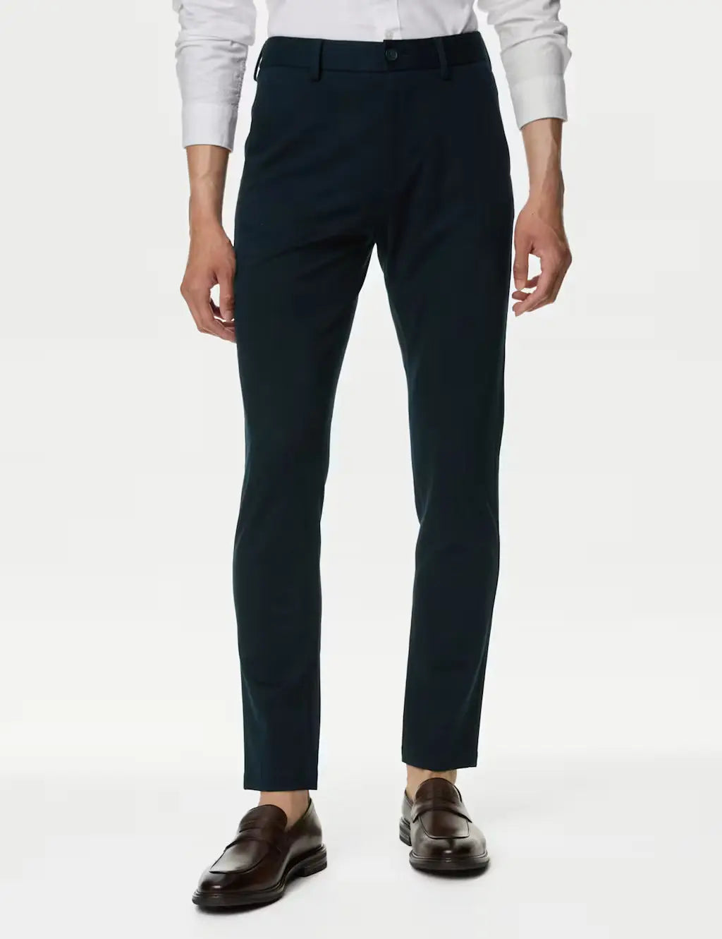 Slim Fit Stretch Ponte Chinos