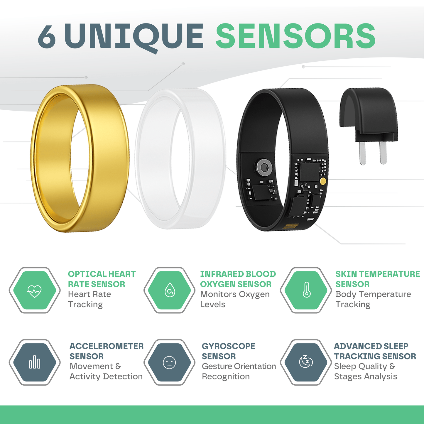Sleep AI+ Tracking & Health Smart Ring
