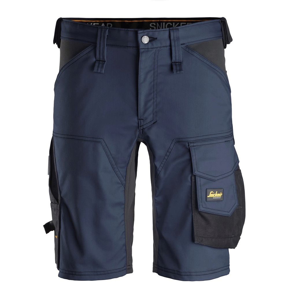 Snickers 6143 AllroundWork Stretch Shorts Navy Blue  Waist Size 33"