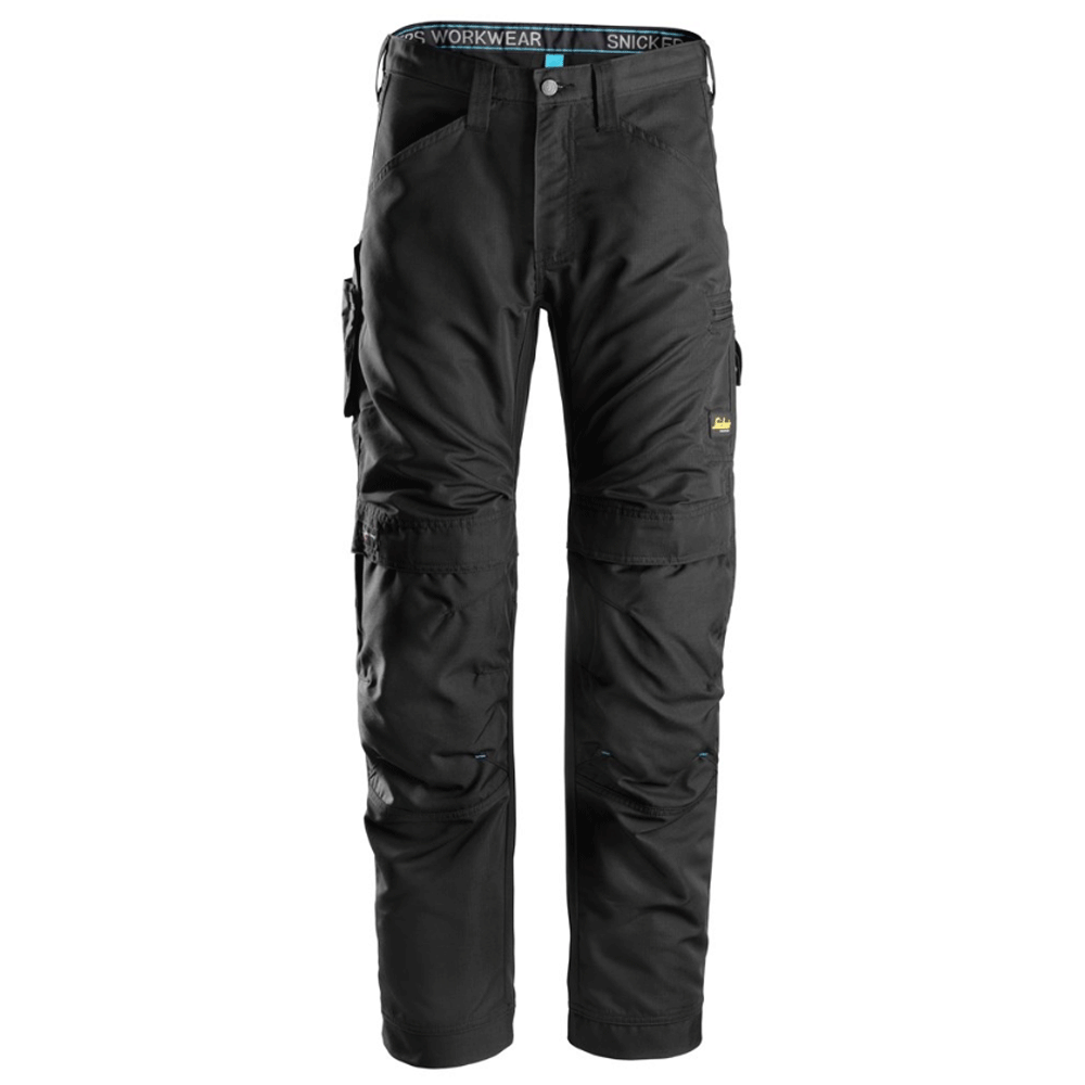 Snickers 6307 LiteWork 37,5® Work Kneepad Trousers Black 41" Waist - 35" Leg - Snickers Size 158