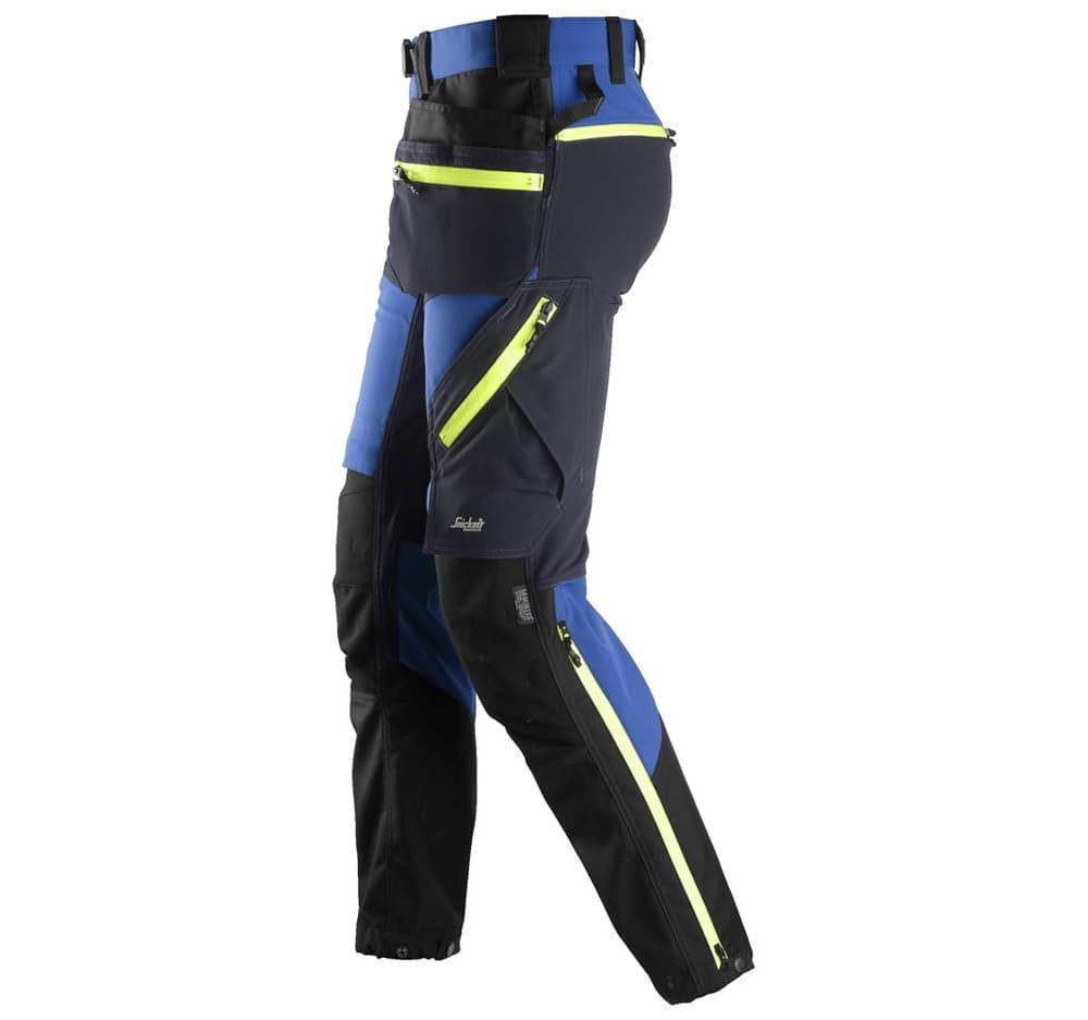Snickers 6940 FlexiWork, Stretch Work Knee Pad Holster Pocket Trousers True Blue Snickers 148 (33" Waist, 35" Leg)