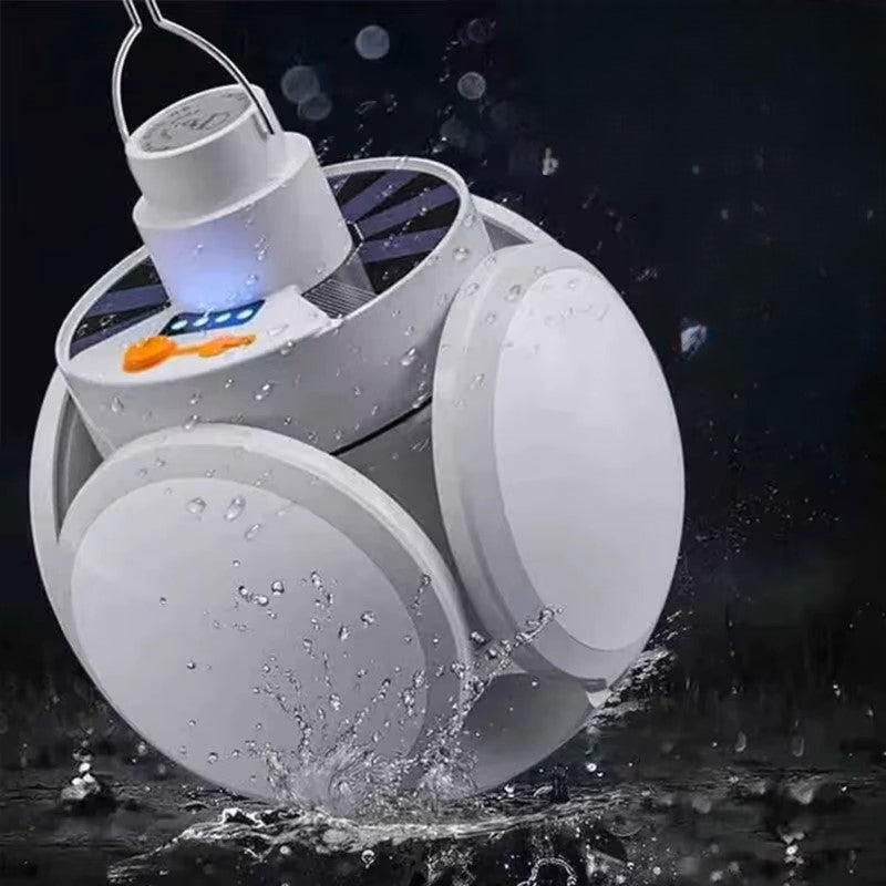 Solar Outdoor Folding Light Portable USB Rechargeable