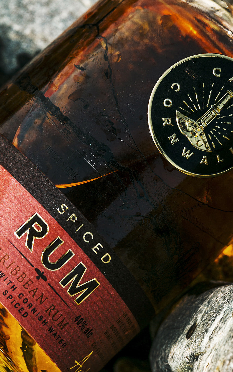 Cape Cornwall Spiced Rum 70cl