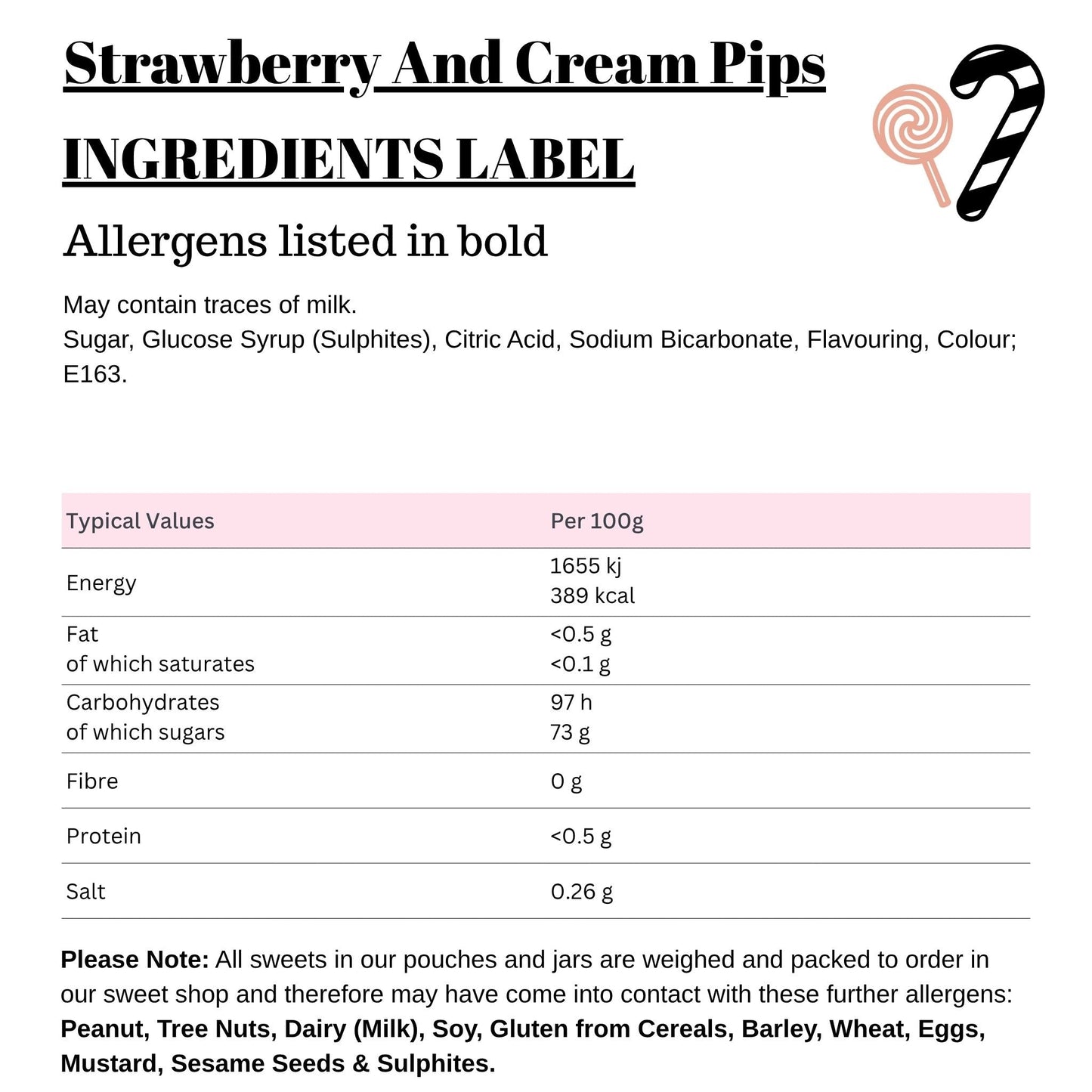 Strawberry And Cream Pips