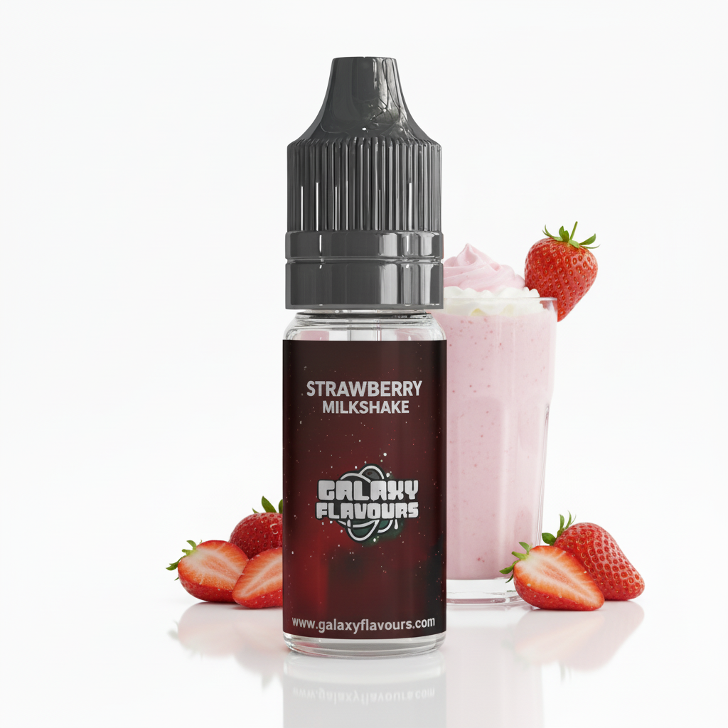 Strawberry Milkshake Food Flavouring Concentrate – Professional High Strength – 10ml