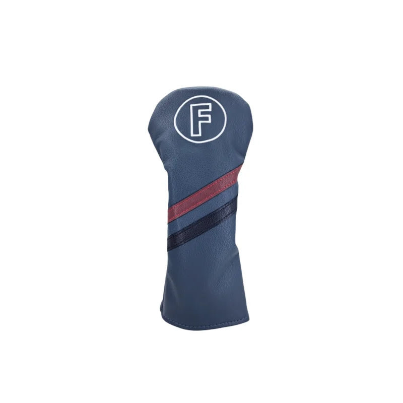 Golf Club Headcovers Driver Fairway Wood Hybrid Head Cover PU Leather 3 Colours