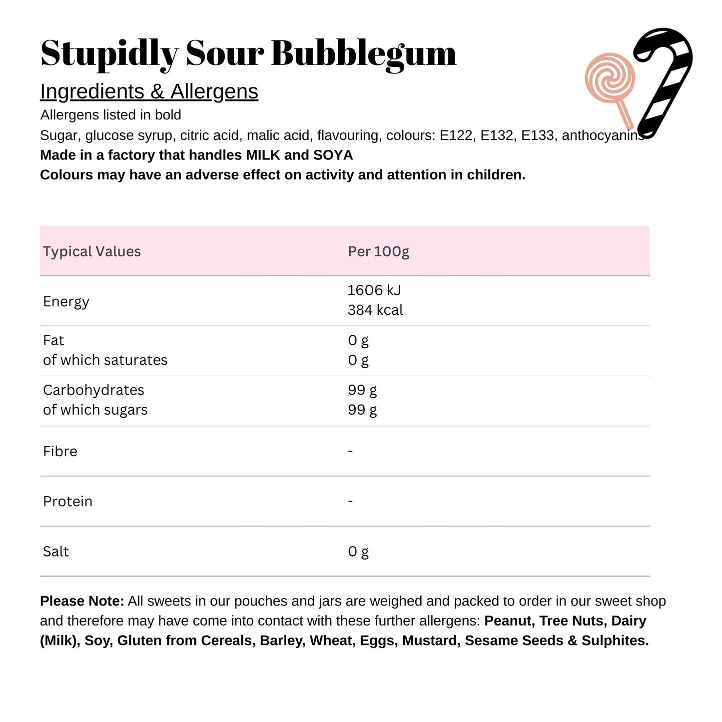 Stupidly Sour Bubblegum