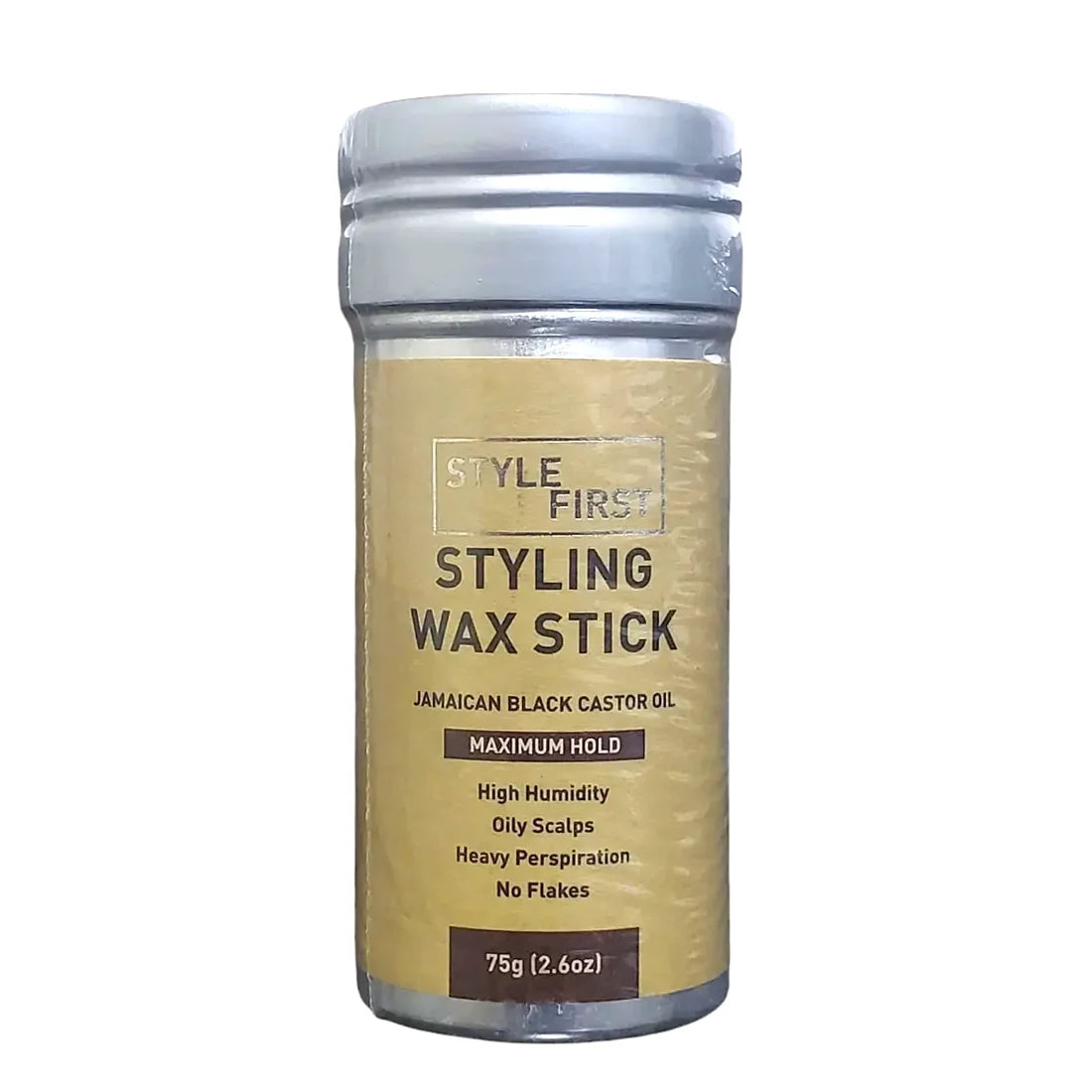 Style First Styling Wax Stick Frizz Control & Sleek Finish for All Hair Types 75 g/2.65 oz