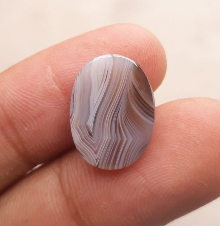 Crazylace Agate  -  Sulaimani Aqeeq - 17x13mm