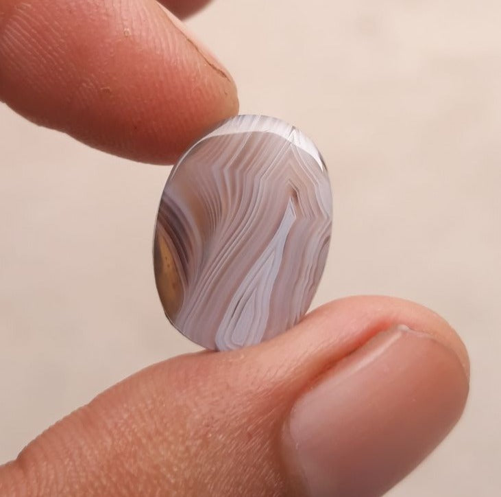 Crazylace Agate  -  Sulaimani Aqeeq - 17x13mm