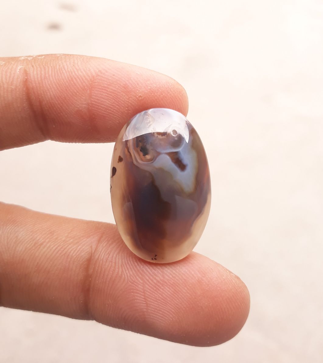 Crazylace Agate  -  Sulaimani Aqeeq - 27x18mm