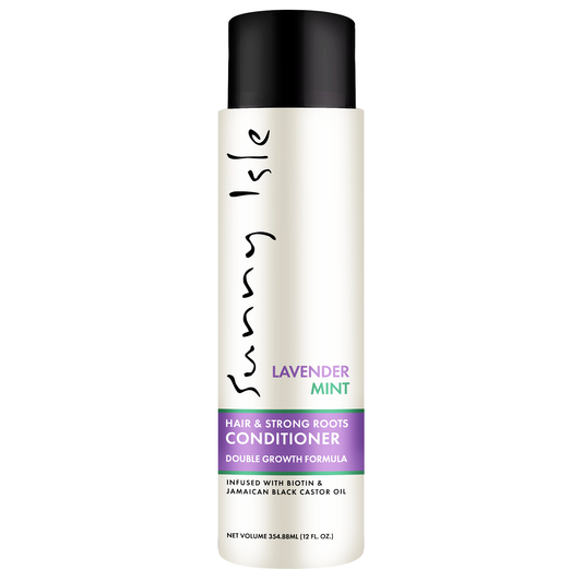 Sunny Isle Lavender Mint Hair & Strong Roots Conditioner Deeply moisturises dry hair 354.88 ml/12.0 oz