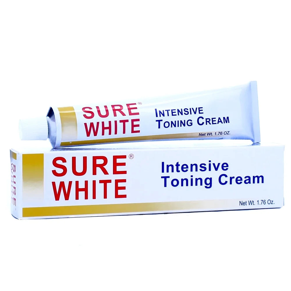 Sure White Intensive Toning Cream: Brighten & Even Skin Tone for Hyperpigmentation 1.7 oz