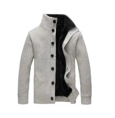 Sweater Men Coats Winter Warm Shirt Thick Jacket