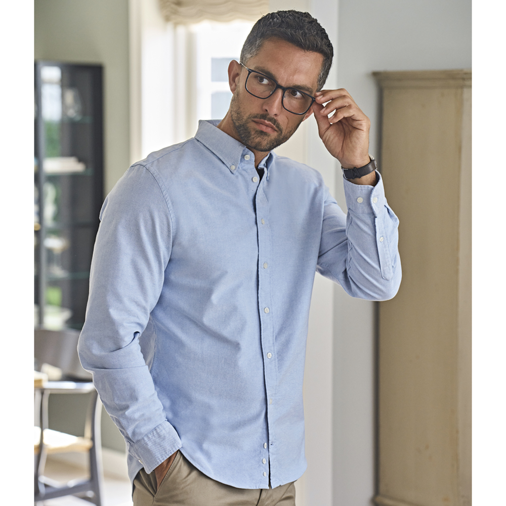 Tee Jays 4000 Perfect Long Sleeve Oxford Shirt