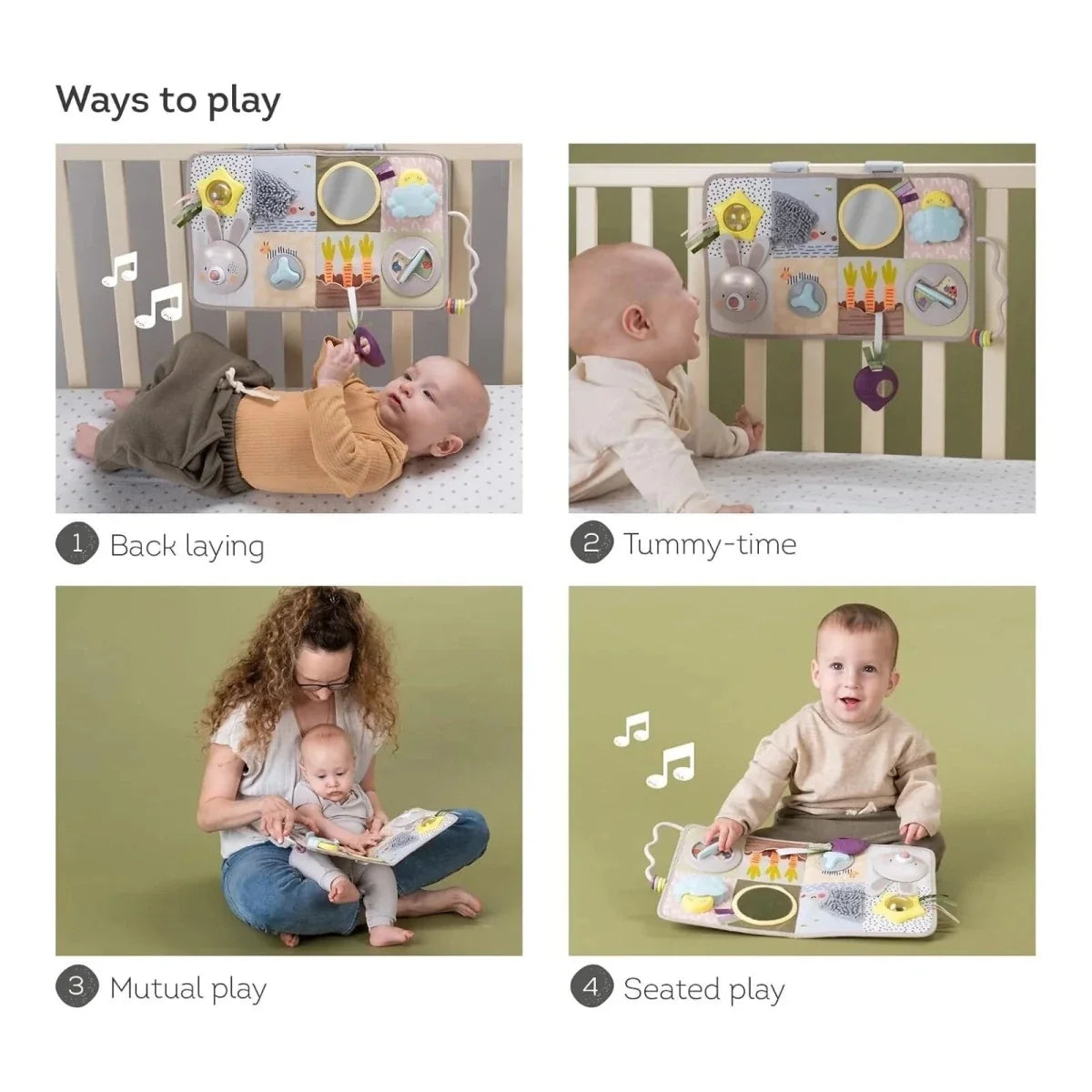 Taf Toys Developmental Activity Centre Book