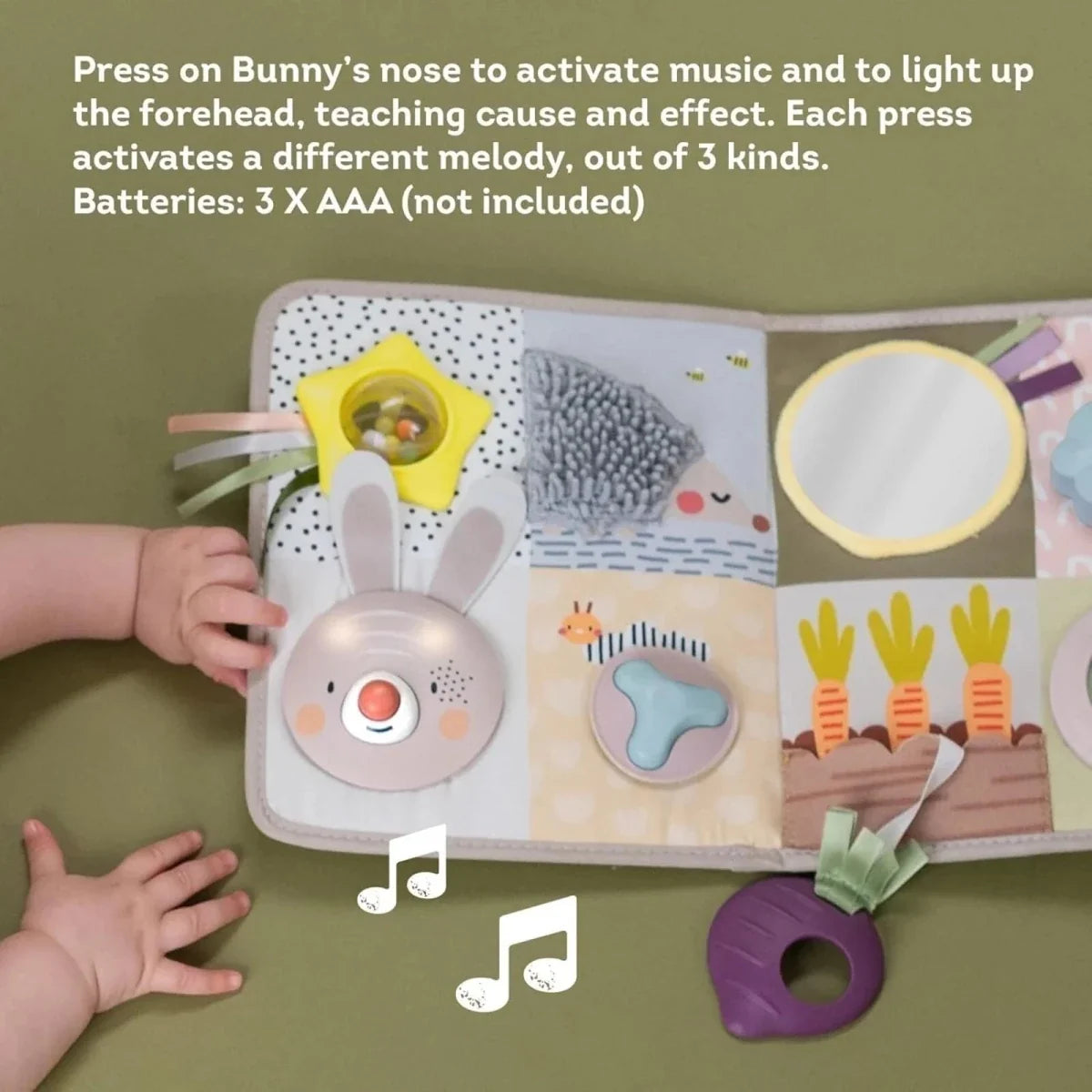 Taf Toys Developmental Activity Centre Book