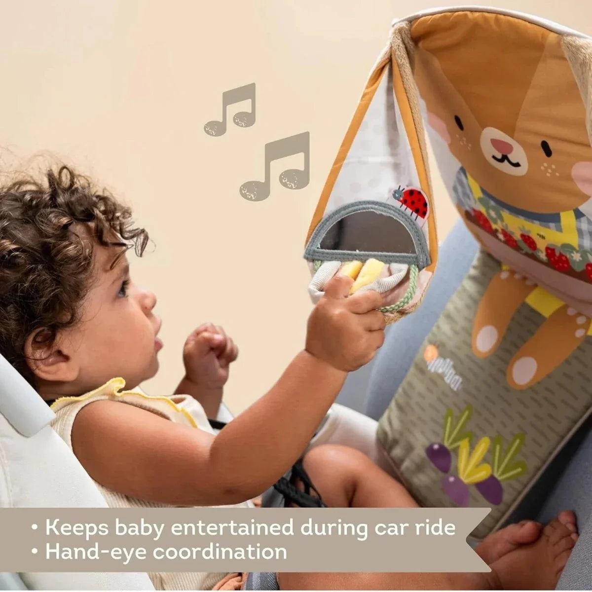 Taf Toys Bunny Play & Kick Car Toy