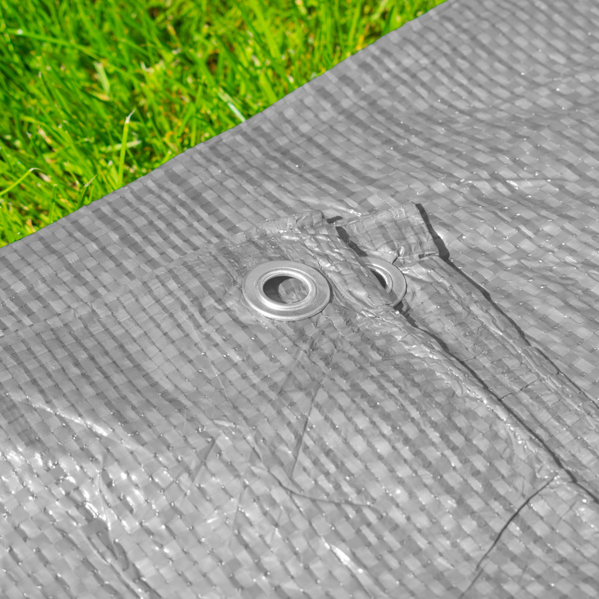 Gray S-Grade Tarpaulin 3m x 4m