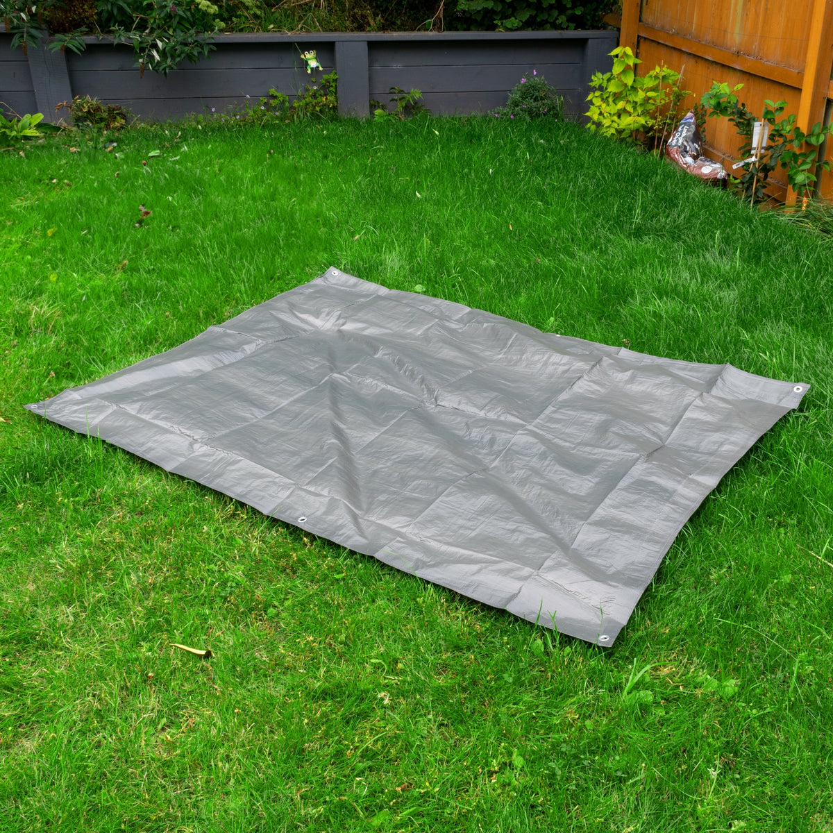 Gray S-Grade Tarpaulin 4m x 5m