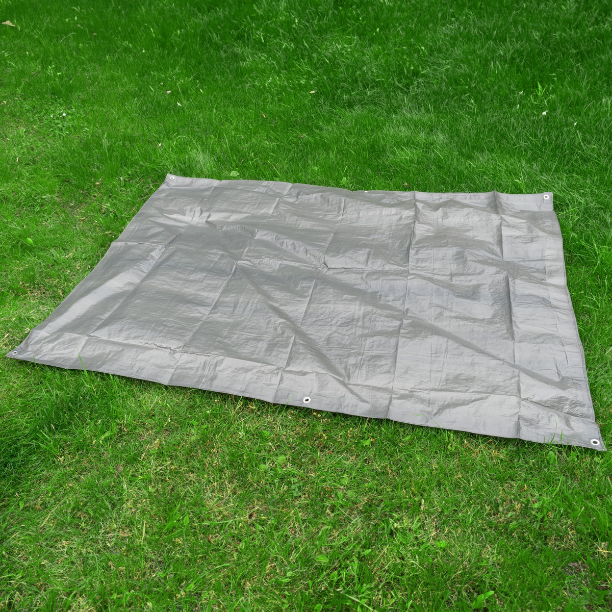 Gray S-Grade Tarpaulin 3m x 4m