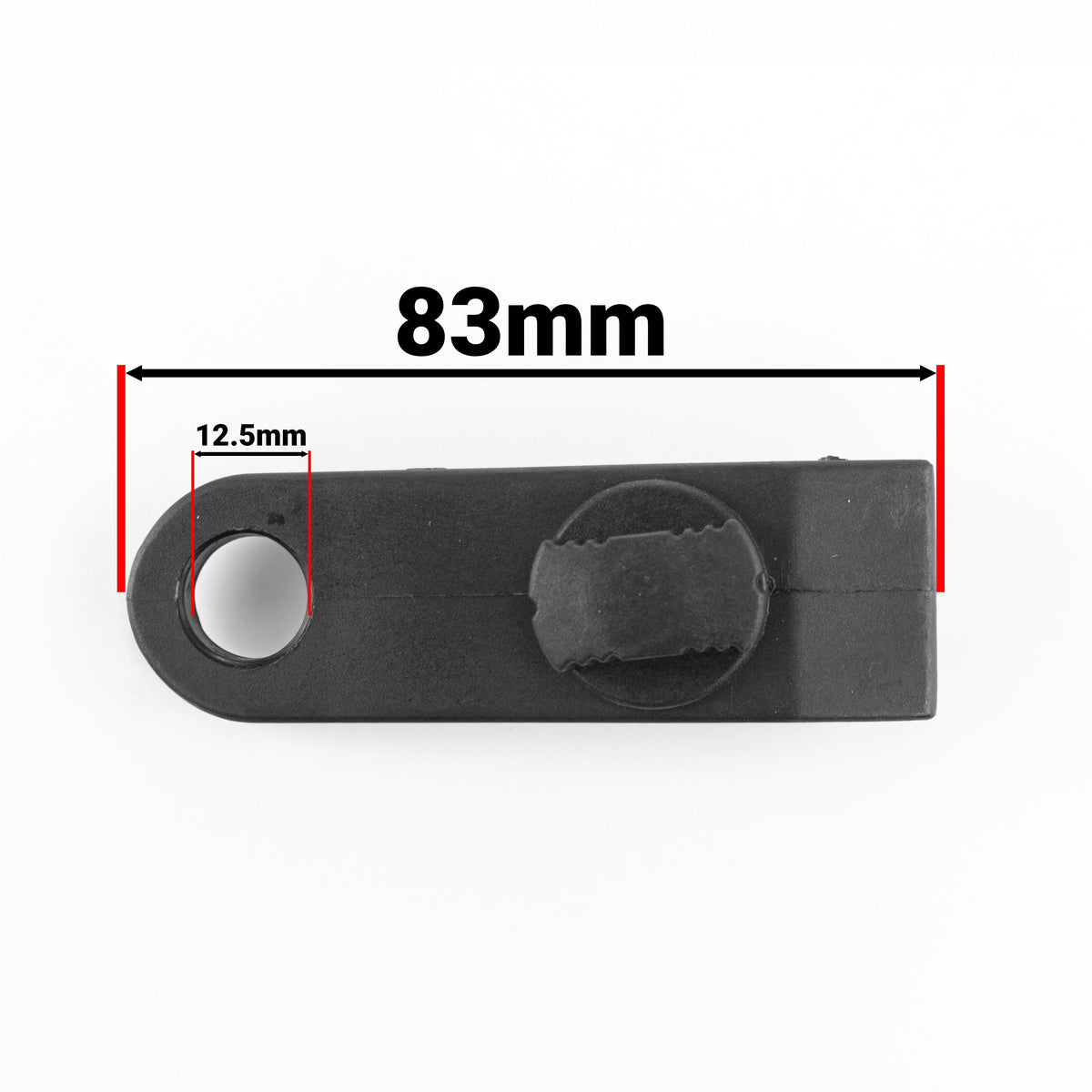 Grey S-Grade Tarpaulin with 10 x 6" Bungee Balls (Black) and 10 x Screw Type Tarp Clips