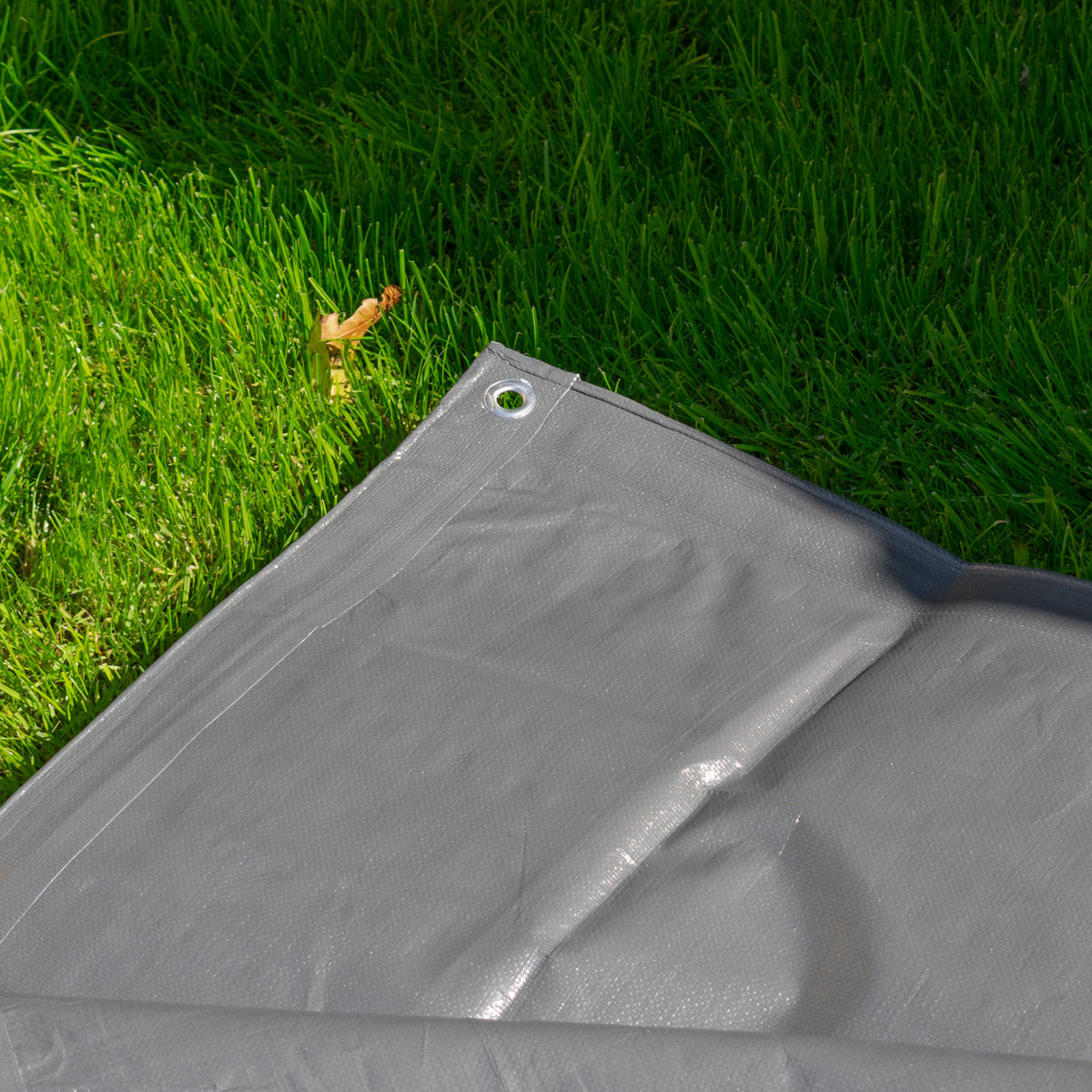 Grey L-Grade Tarpaulin 1.5m x 2m