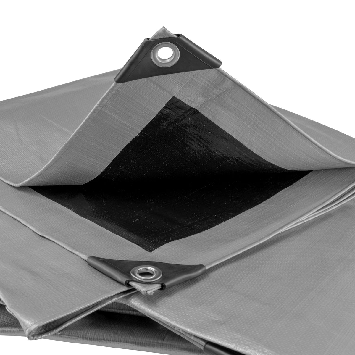 Silver XL-Grade Tarpaulin 5m x 6m