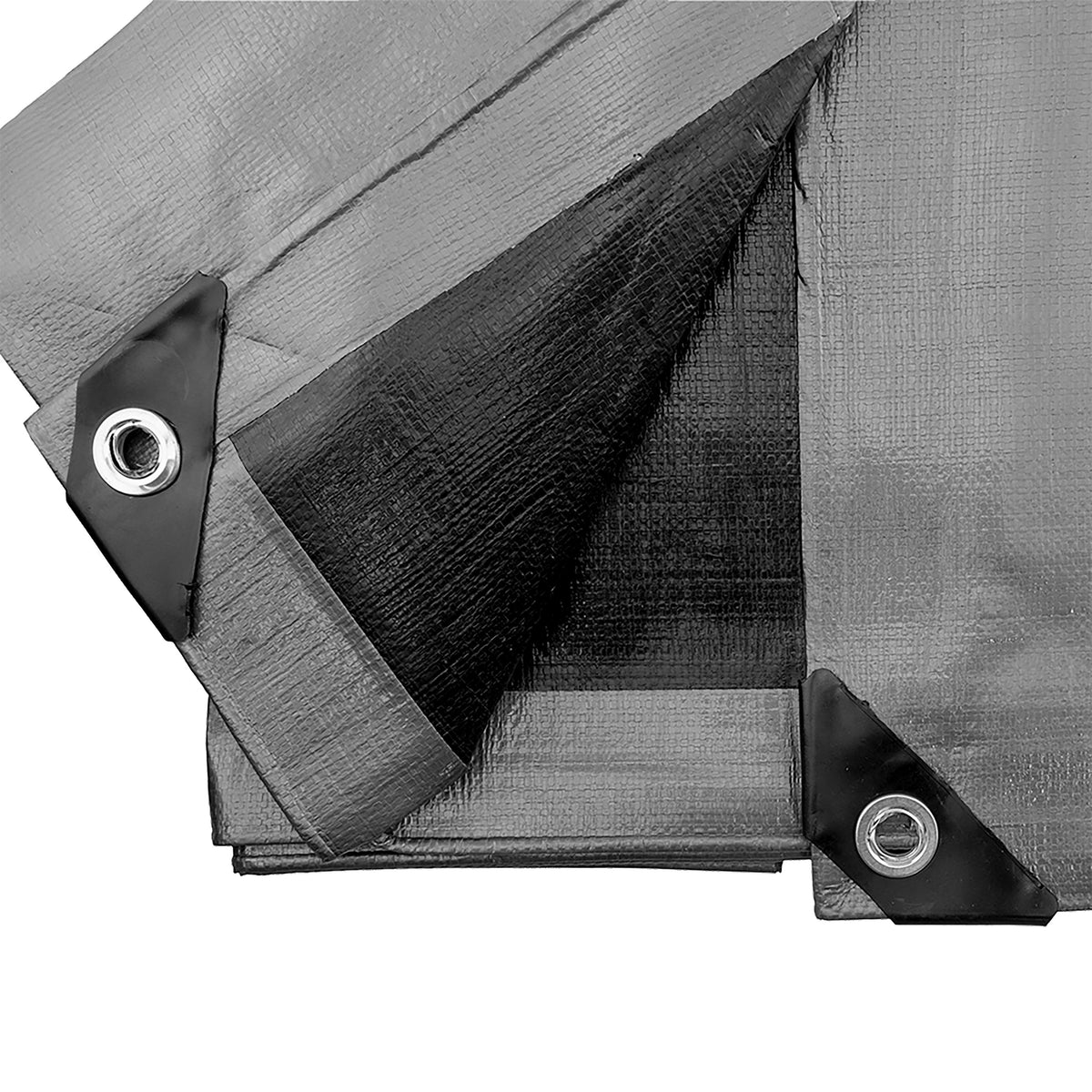 Silver XL-Grade Tarpaulin 4m x 8m