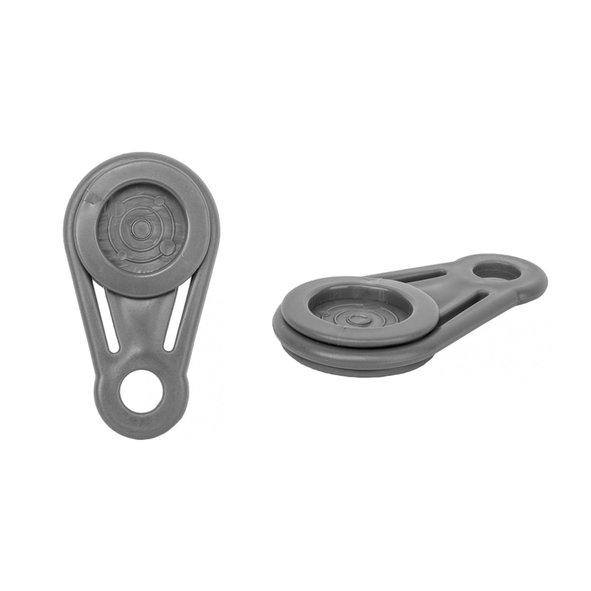 Tarp Clip Round Gray