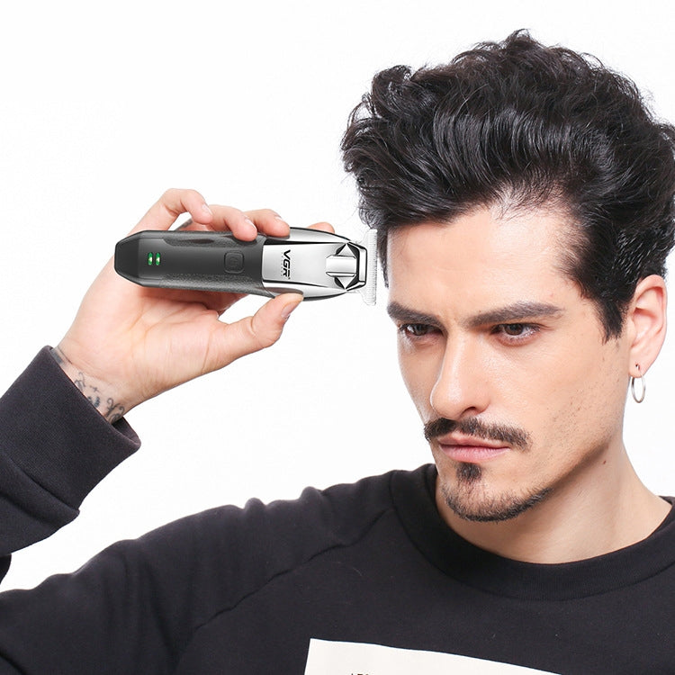 VGR V-171 5W USB Portable Push White Electric Clippers