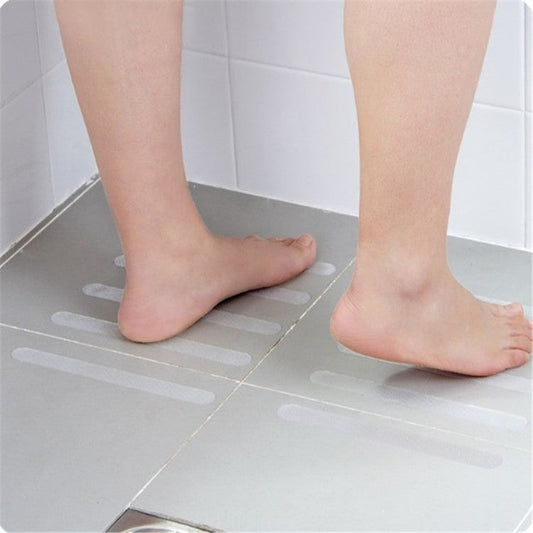 5 in 1 Stairs And Steps Non-slip Tape Bathroom Shower Room Anti-slip strip Bathtub Transparent Anti-slip Stickers, Transparent Anti-slip Stickers