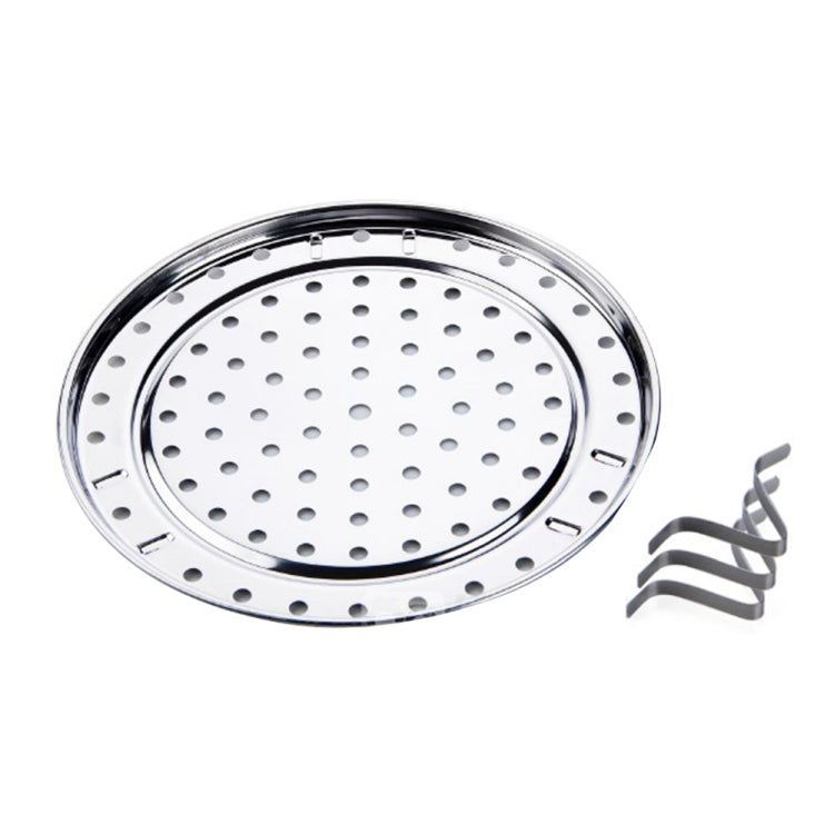 Multifunctional Waterproof Shelf Steaming Tray Stainless Steel Steaming Grid Cage Steaming Sheet Steaming Rack, 20cm, 24cm, 26cm