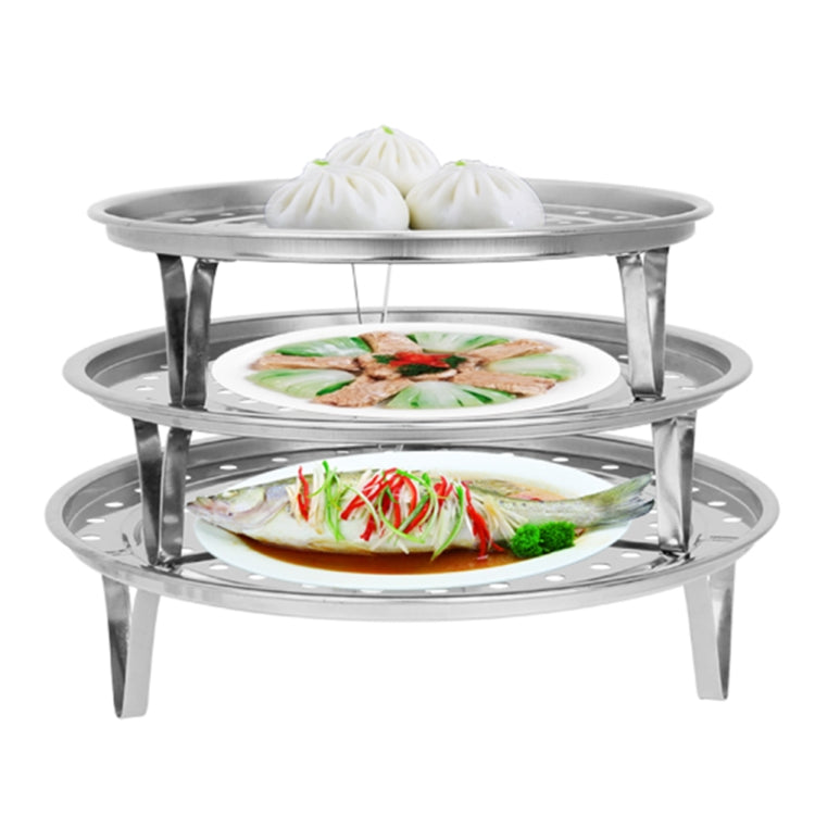 Multifunctional Waterproof Shelf Steaming Tray Stainless Steel Steaming Grid Cage Steaming Sheet Steaming Rack, 20cm, 24cm, 26cm