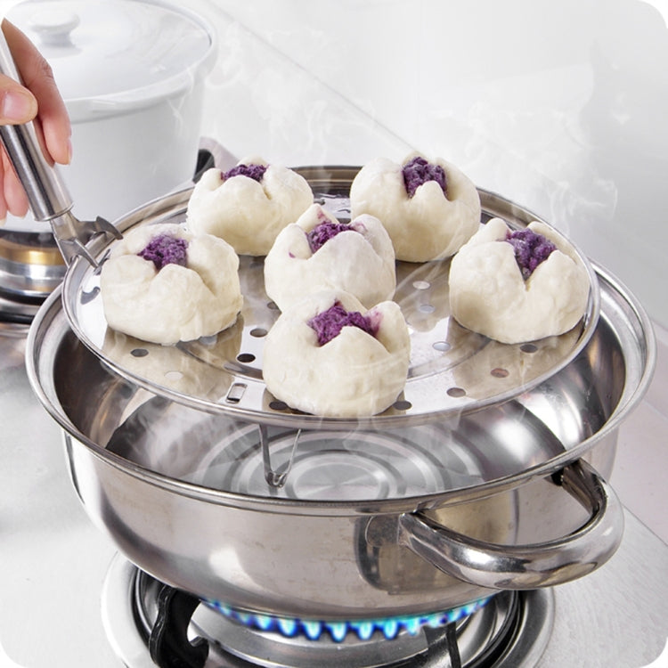 Multifunctional Waterproof Shelf Steaming Tray Stainless Steel Steaming Grid Cage Steaming Sheet Steaming Rack, 20cm, 24cm, 26cm
