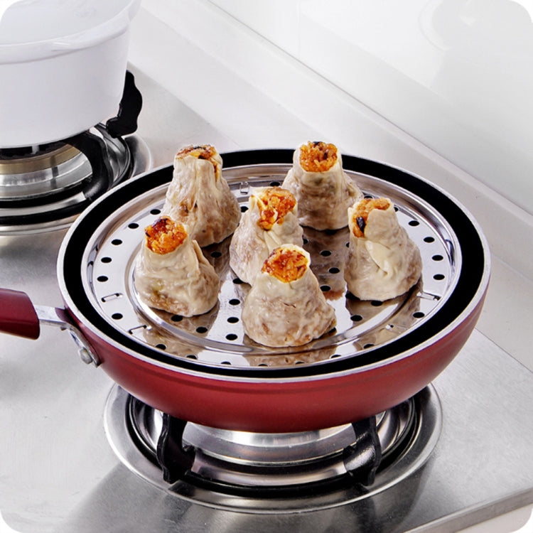 Multifunctional Waterproof Shelf Steaming Tray Stainless Steel Steaming Grid Cage Steaming Sheet Steaming Rack, 20cm, 24cm, 26cm