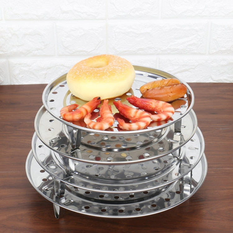Multifunctional Waterproof Shelf Steaming Tray Stainless Steel Steaming Grid Cage Steaming Sheet Steaming Rack, 20cm, 24cm, 26cm