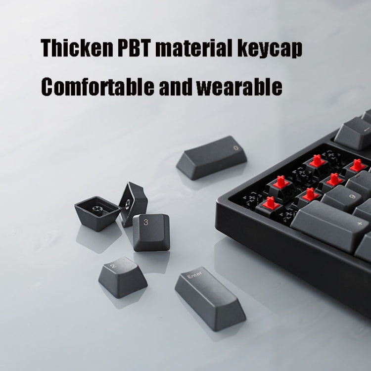 Rapoo V860 Desktop Wired Gaming Mechanical Keyboard, Specifications:61 Keys(Black Shaft)