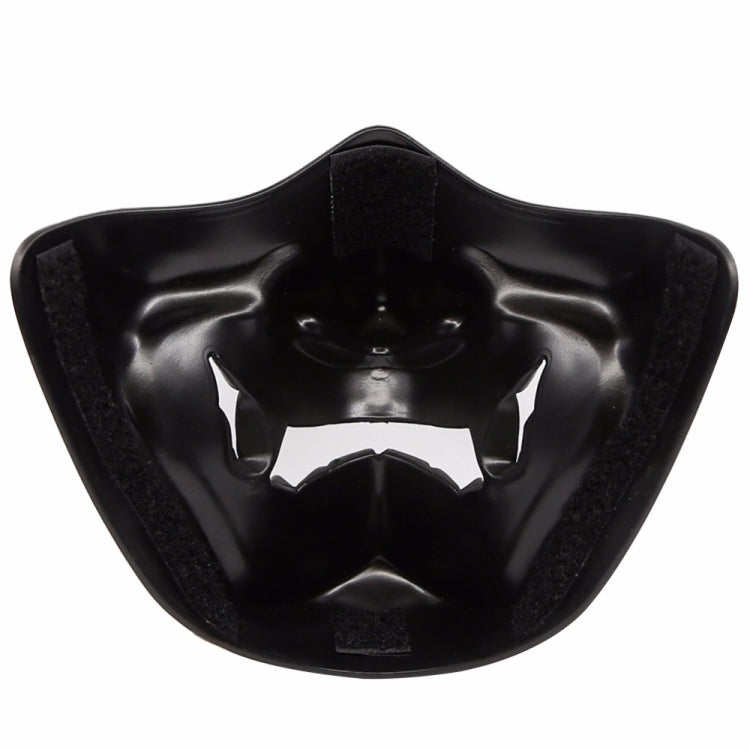 WosporT Halloween Dancing Party Grimace Half Face Mask(Black)