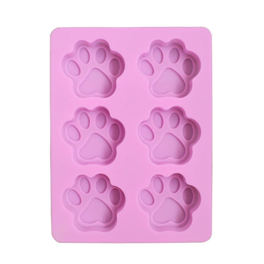 3 PCS Paw Soap Ice Cream Chocolate Cake Silicone Mold, Soap Shape