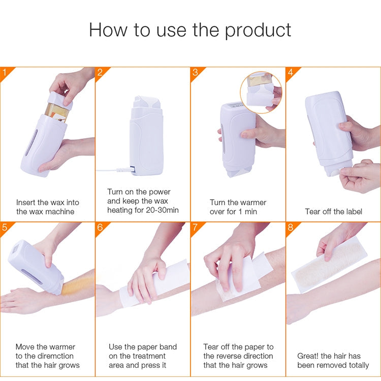 Single Base Wax Depilatory Warmer Heater Hair Removal Waxing Machine, Specification:US Plug